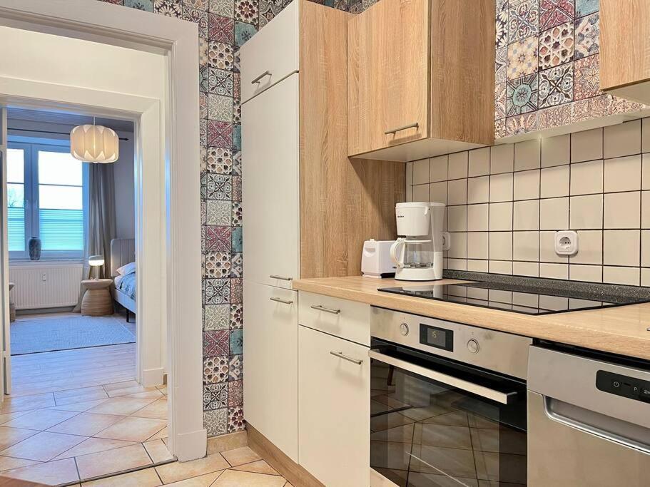 Apartment Perlmutt Mit Balkon Husum  Eksteriør bilde